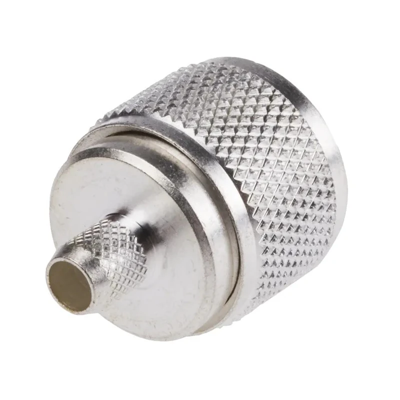 RS PRO Coaxial Connector Cable Male UHF 75 Ω Straight Body Crimp 546-2611