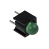 Dialight Green Top PCB LED Indicator 5 mm (T-1 3/4), 1 LED, 2.1 V, Single Colour 550-0204F