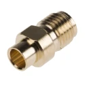 RS PRO Coaxial Connector Cable Female SMA, Straight Body Crimp Connector RG402 Subminiature 18GHz Operating 546-3125