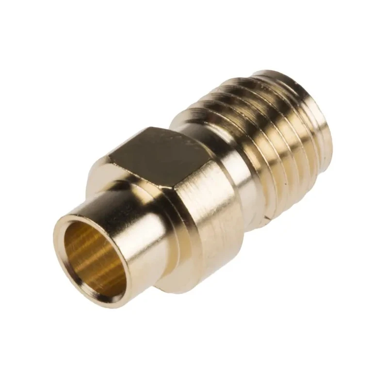 RS PRO Coaxial Connector Cable Female SMA, Straight Body Crimp Connector RG402 Subminiature 18GHz Operating 546-3125