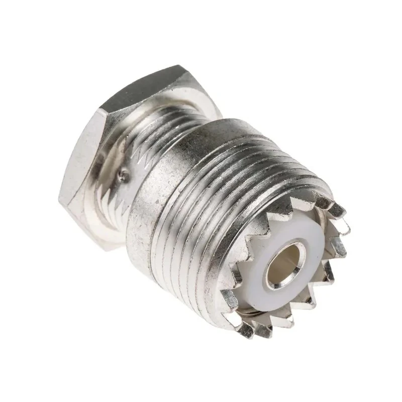 NEUTRAL Coaxial Connector Panel Mount Female UHF 50 Ω Straight Body Solder 546-2627