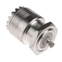 NEUTRAL Coaxial Connector Panel Mount Female UHF 50 Ω Straight Body Solder 546-2627