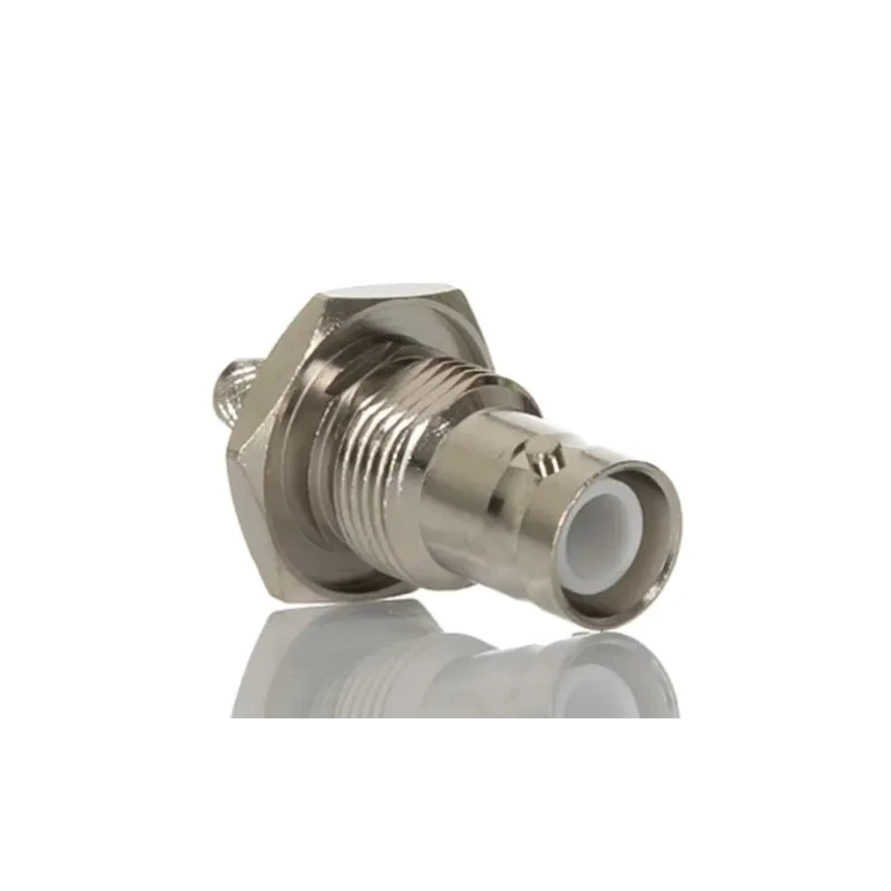 RS PRO Coaxial Connector Panel Mount Female BNC 50 Ω Straight Body Crimp 4GHz 85°C 546-2784