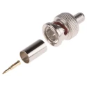 RS PRO Coaxial Connector Cable Male BNC 75 Ω Straight Body Crimp 546-3658