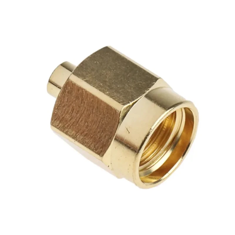 RS PRO SMA Series Coaxial Connector Cable Male SMA 50 Ω Straight Body Solder 546-3080