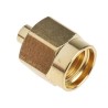 RS PRO SMA Series Coaxial Connector Cable Male SMA 50 Ω Straight Body Solder 546-3080