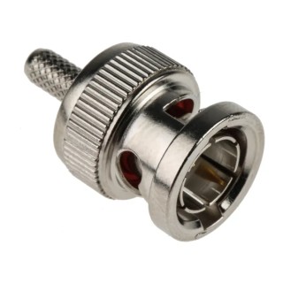 RS PRO Coaxial Connector Cable Male BNC, 75 Ω, Straight Body Crimp 546-3636