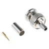 RS PRO Coaxial Connector Cable Male BNC, 50 Ω, Straight Body, Crimp Termination, RG58 Cable, 4 GHz Operating 546-3721