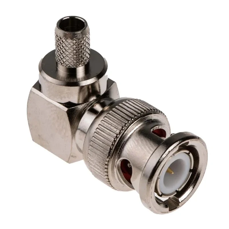 RS PRO Coaxial Connector Cable Male BNC, 75 Ω, Right Angle Body Crimp 546-3888