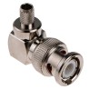 RS PRO Coaxial Connector Cable Male BNC, 75 Ω, Right Angle Body Crimp 546-3888