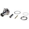 RS PRO Coaxial Connector Panel Mount Female BNC 75 Ω Straight Body Crimp 546-3923