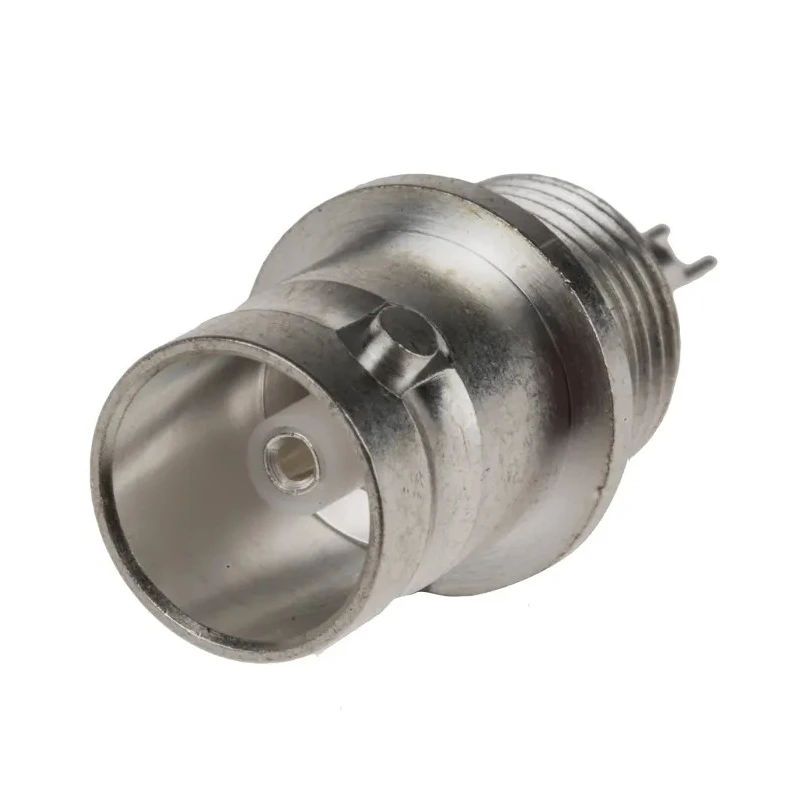 RS PRO Coaxial Connector Panel Mount Female BNC 75 Ω Straight Body Solder 546-4471