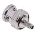 RS PRO Coaxial Connector Cable Male BNC, 50 Ω, Straight Body Crimp, RG174 Cable, 4GHz Operating Frequency 546-3620