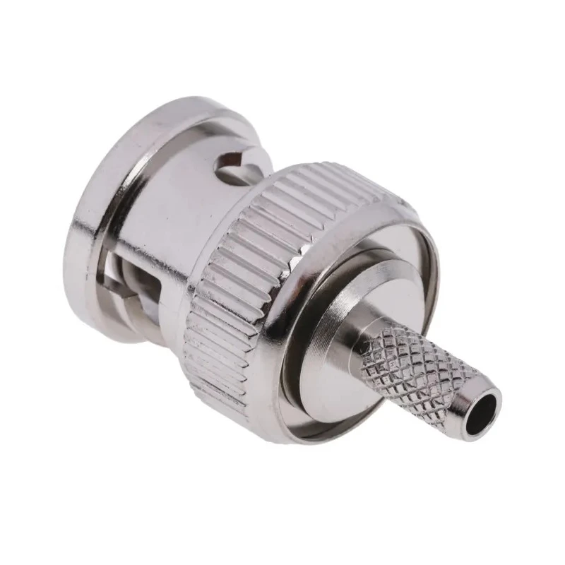 RS PRO Coaxial Connector Cable Male BNC, 50 Ω, Straight Body Crimp, RG174 Cable, 4GHz Operating Frequency 546-3620