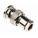 RS PRO 75Ω Coaxial Connector Cable Male BNC, Straight Body Clamp 546-4881