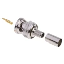 RS PRO Coaxial Connector Cable Male BNC 75 Ω Straight Body Crimp 4 GHz Operating Frequency 546-4869