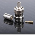 RS PRO Coaxial Connector Cable Male BNC 75 Ω Straight Body Crimp 4 GHz Operating Frequency 546-4869
