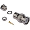 RS PRO Coaxial Connector Cable Male BNC 50 Ω Straight Body Clamp 546-4875