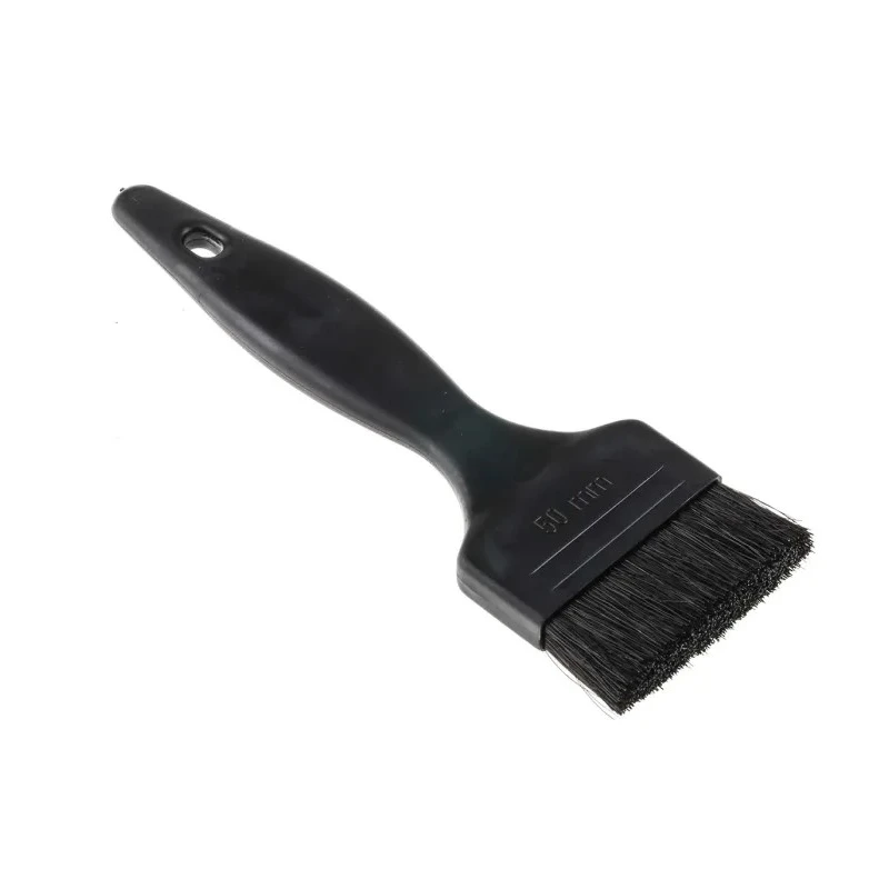 RS PRO Anti-Static Brush Flat Conductive Nylon Bristles Polypropylene Handle 164mm Length 125-0302