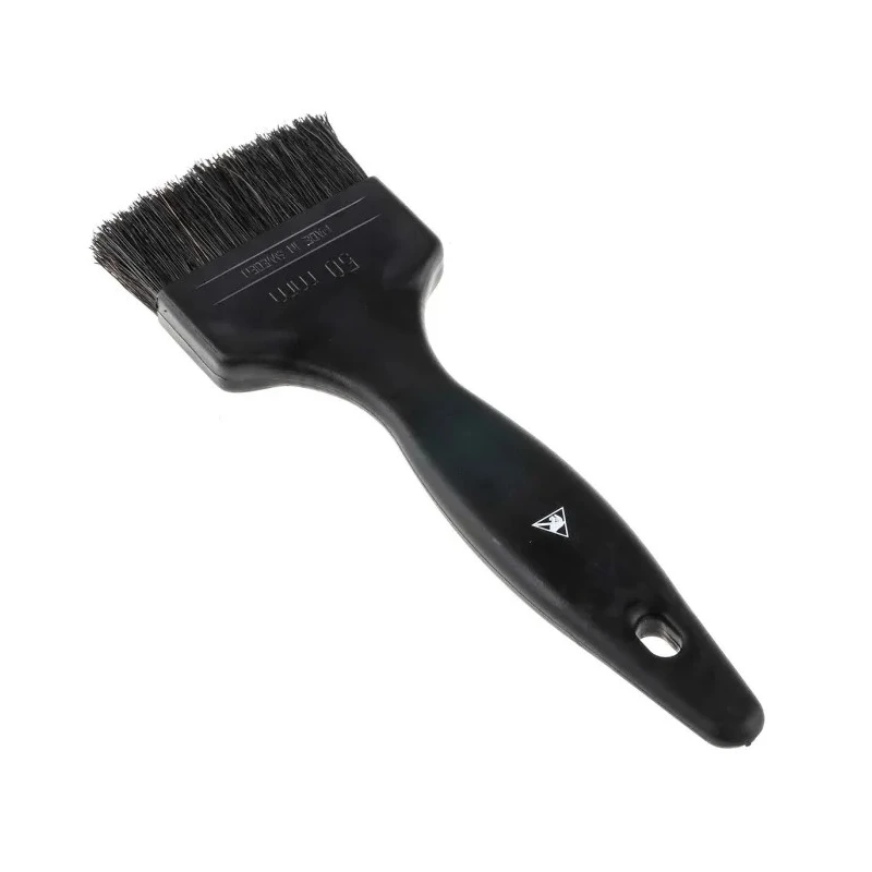 RS PRO Anti-Static Brush Flat Conductive Nylon Bristles Polypropylene Handle 164mm Length 125-0302