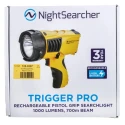 Nightsearcher Rechargeable LED Searchlight Cool White 3.7V Battery 700m Beam Distance NSTRIGGERPRO