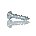 RS PRO Bright Zinc Steel Pan Head Self-Tapping Screw 13 mm Thread Size 4 Pozidriv Drive DIN 7981C Grade A4 546-5632