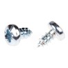 RS PRO Bright Zinc-Plated Steel Pan Head Self-Tapping Screw No. 6 Thread Size 6.5 mm Length 546-5648