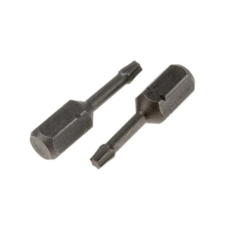 RS PRO Screwdriver Bit Set Hex Drive 1/4 in Tip T10 Size 25 mm Overall Length 10-Piece 125-0343