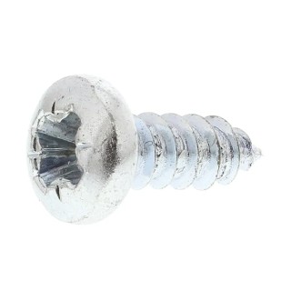 RS PRO Bright Zinc Steel Pan Head Self-Tapping Screw 9.5 mm Length Thread Size 6 546-5654