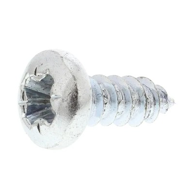 RS PRO Bright Zinc Steel Pan Head Self-Tapping Screw 9.5 mm Length Thread Size 6 546-5654