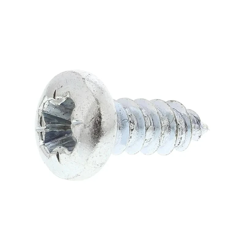 RS PRO Bright Zinc Steel Pan Head Self-Tapping Screw 9.5 mm Length Thread Size 6 546-5654