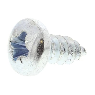 RS PRO Bright Zinc Steel Pan Head Self-Tapping Screw 9.5mm Length Thread Size 8 DIN 7981C 546-5698