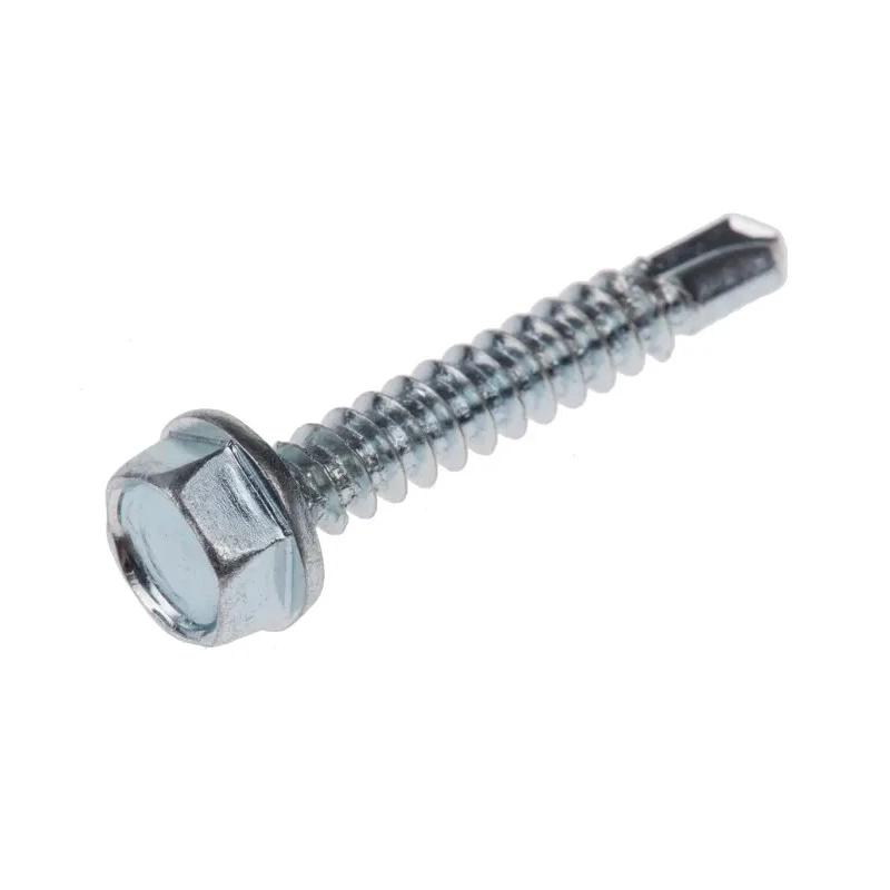 RS PRO Bright Zinc Steel Pan Head Self-Drilling Screw 4.2 mm Diameter 25 mm Length Model 546-5828