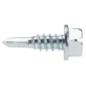 RS PRO Bright Zinc Steel Pan Head Self-Drilling Screw 4.8 mm Diameter 16 mm Length Grade A4 546-5834