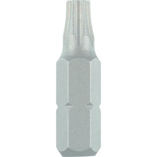 RS PRO Screwdriver Bit, 1/4 in Hex Drive, T15 Size, 25 mm Overall Length, 10-Piece Set 125-0371