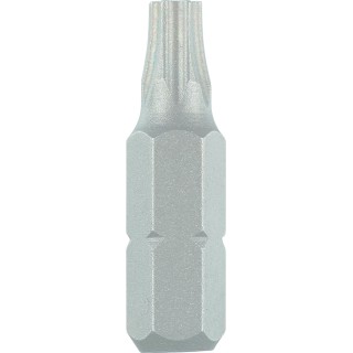 RS PRO Screwdriver Bit Set, 1/4 in Hex Drive, T25 Size, 25 mm Length, 10-Piece 125-0373