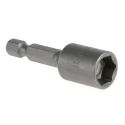 Wera Hex Socket Screwdriver Bit, 6.35 mm Drive Size, 10 mm Tip Size, 50 mm Overall Length, Magnetic, Germany 125-0405
