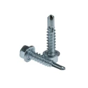 RS PRO Bright Zinc Steel Pan Head Self-Drilling Screw 5.5 mm Diameter 25 mm Length 546-5884