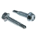 RS PRO Bright Zinc Steel Pan Head Self-Drilling Screw 5.5 mm Diameter 25 mm Length 546-5884