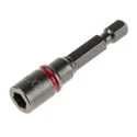 RS PRO Hex Socket Screwdriver Bit 6 mm Size, 6.35 mm Drive Size, 50 mm Length 125-0414