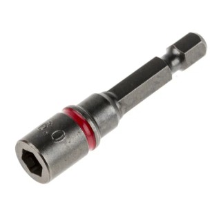 RS PRO Hex Socket Screwdriver Bit 6 mm Size, 6.35 mm Drive Size, 50 mm Length 125-0414