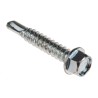 RS PRO Bright Zinc Steel Pan Head Self-Drilling Screw 5.5 mm Diameter 32 mm Length 546-5890