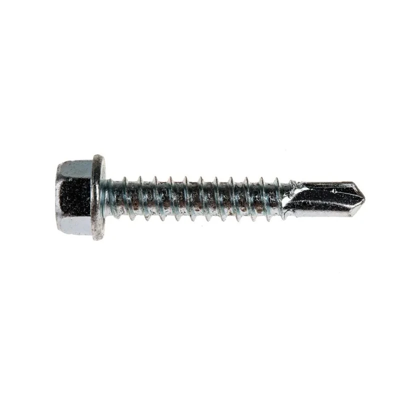 RS PRO Bright Zinc Steel Pan Head Self-Drilling Screw 5.5 mm Diameter 32 mm Length 546-5890