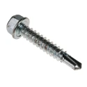 RS PRO Bright Zinc Steel Pan Head Self-Drilling Screw 5.5 mm Diameter 32 mm Length 546-5890