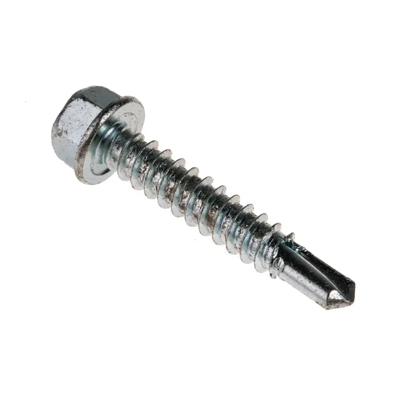 RS PRO Bright Zinc Steel Pan Head Self-Drilling Screw 5.5 mm Diameter 32 mm Length 546-5890