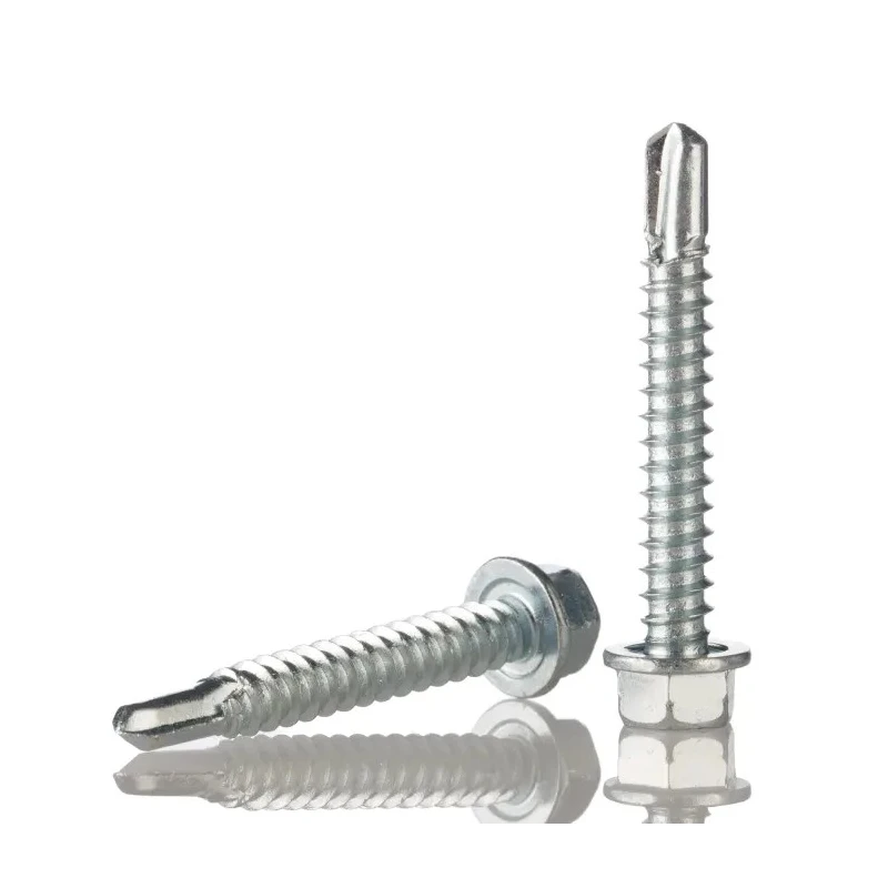 RS PRO Bright Zinc Steel Pan Head Self-Drilling Screw 5.5 mm Diameter 38 mm Length 546-5913