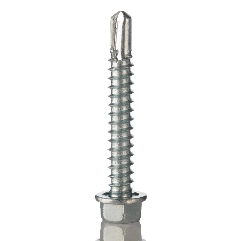 RS PRO Bright Zinc Steel Pan Head Self-Drilling Screw 5.5 mm Diameter 38 mm Length 546-5913