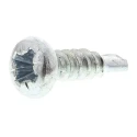 RS PRO Bright Zinc Steel Self-Drilling Screw Pan Head 3.5 mm Diameter 13 mm Length Pozidriv Drive Model 546-5935