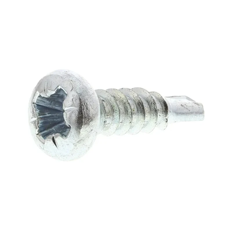 RS PRO Bright Zinc Steel Self-Drilling Screw Pan Head 3.5 mm Diameter 13 mm Length Pozidriv Drive Model 546-5935