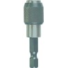 RS PRO 1/4 in Hexagon Hex Bit Holder 50mm Overall Length 125-0426